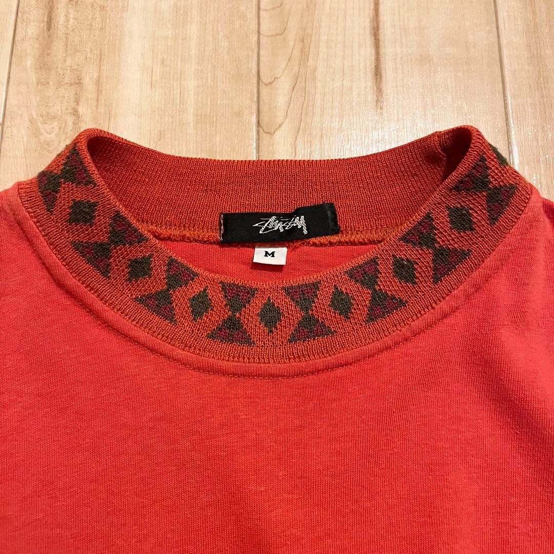 激レア！1980’s OLD STUSSY“MOCK NECK”首リブ Tシャツ