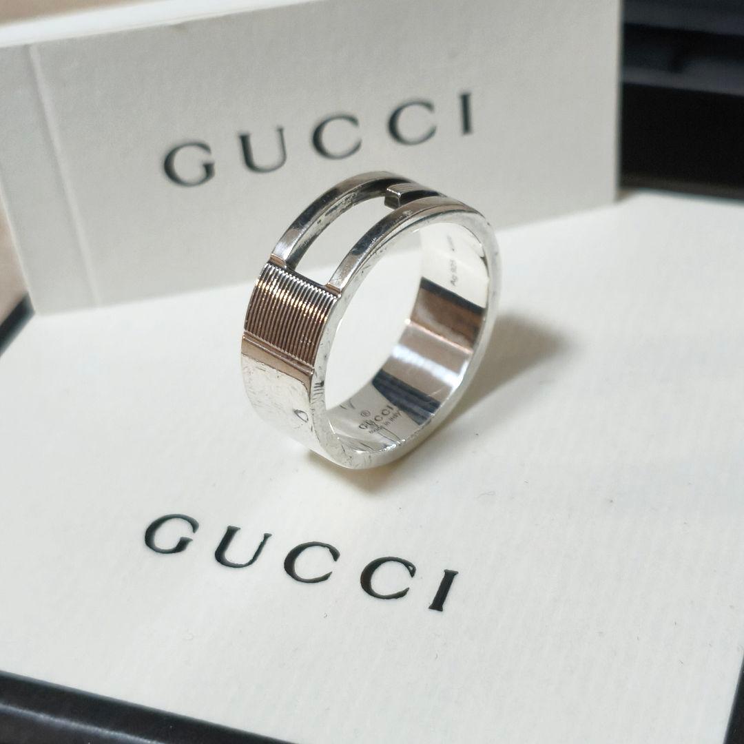 【美品】GUCCI グッチ Gリング リング 25号