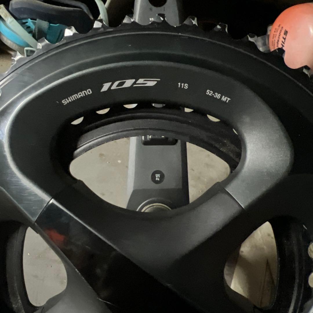 パワーメーター 4iii 105 FC-R7000 クランクセット 165mm