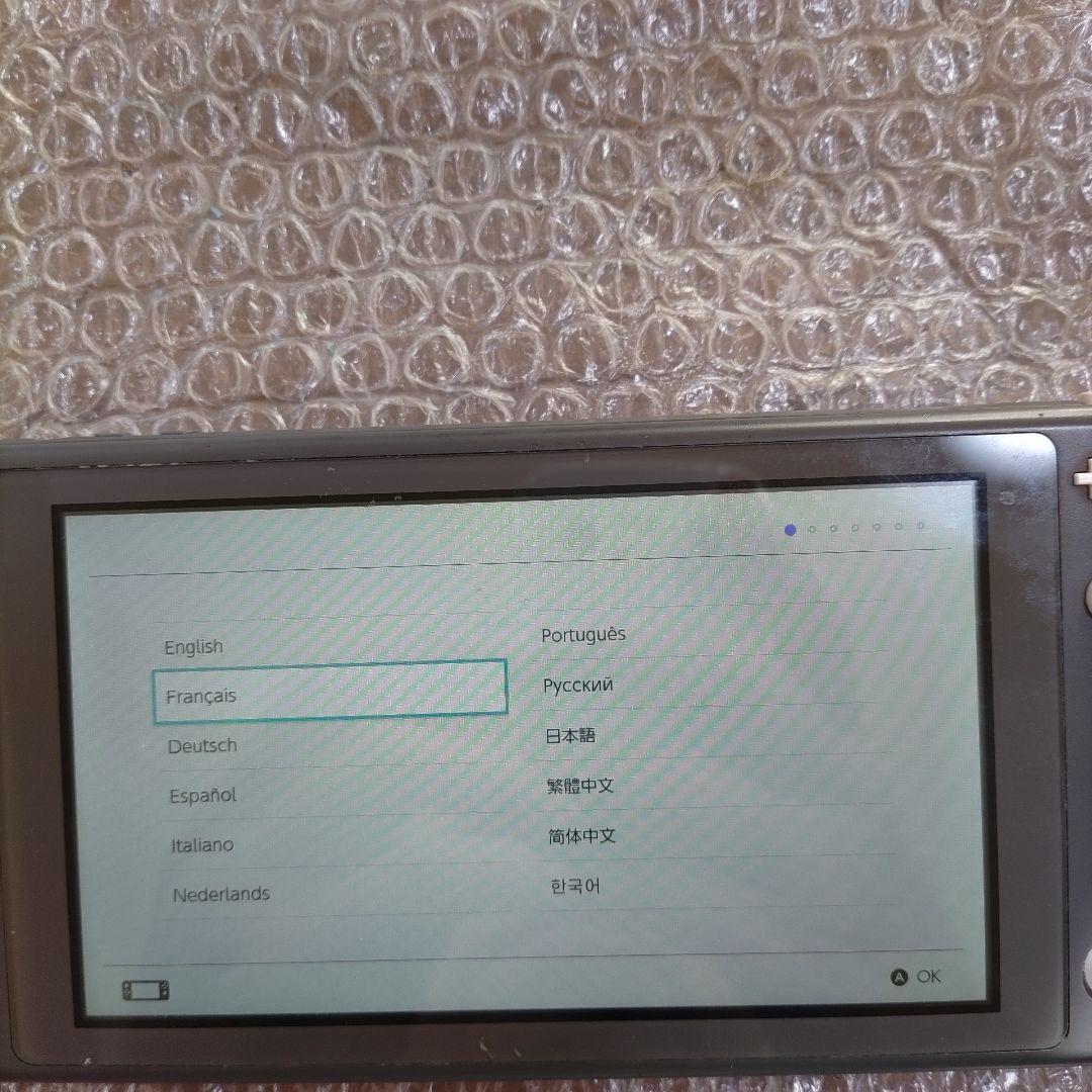 ニンテンドースイッチライト HDH−001 ジャンク　管理ナンバー6709