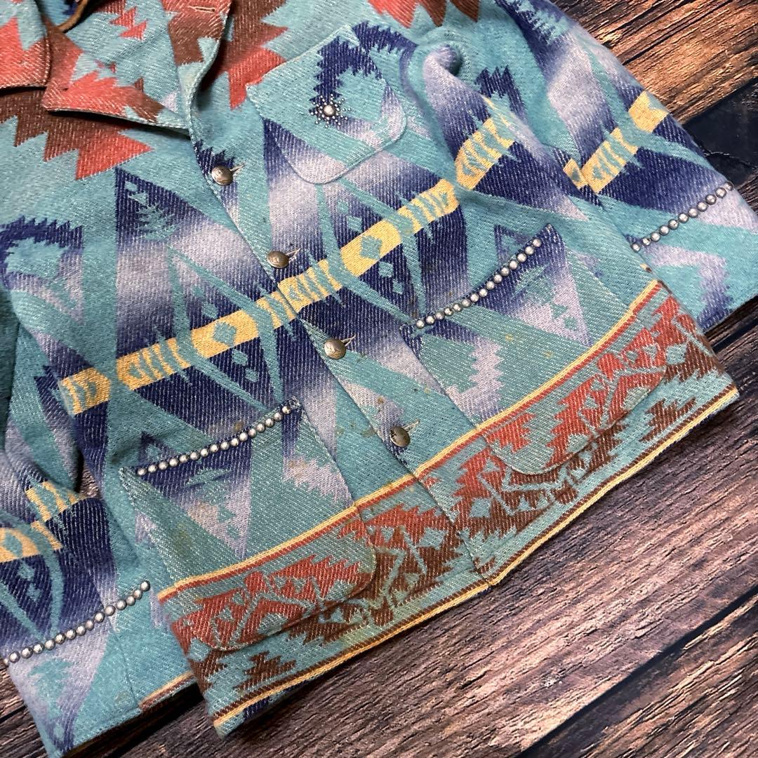 ジャケット・アウター POLO COUNTRY / 90's native rug jacket