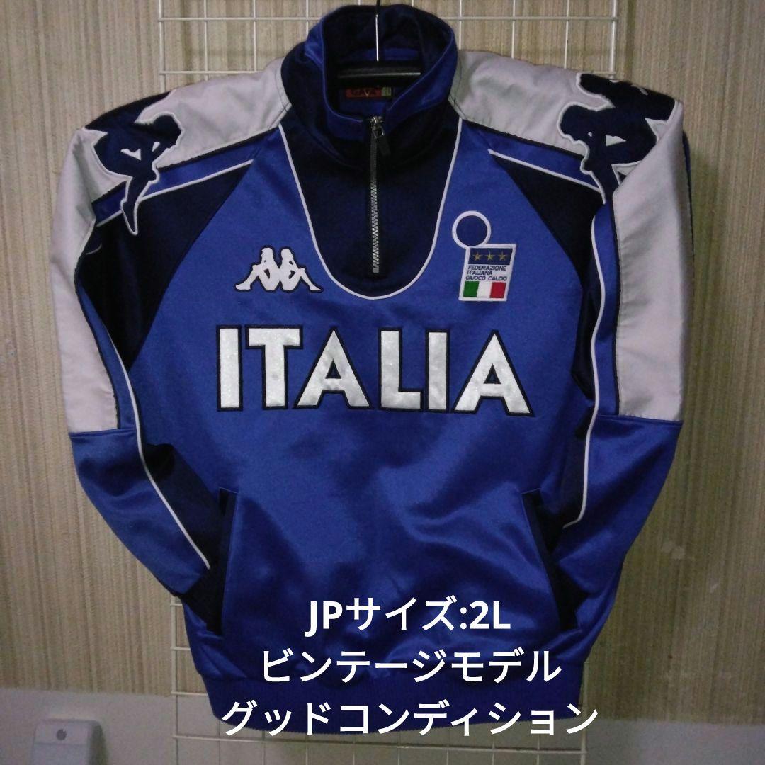Kappa 02WCイタリア代表 GAGA ジップアップシャツ ビンテージ