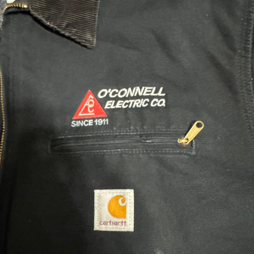 Carhartt ブラック ジップアップジャケットX Lサイズ