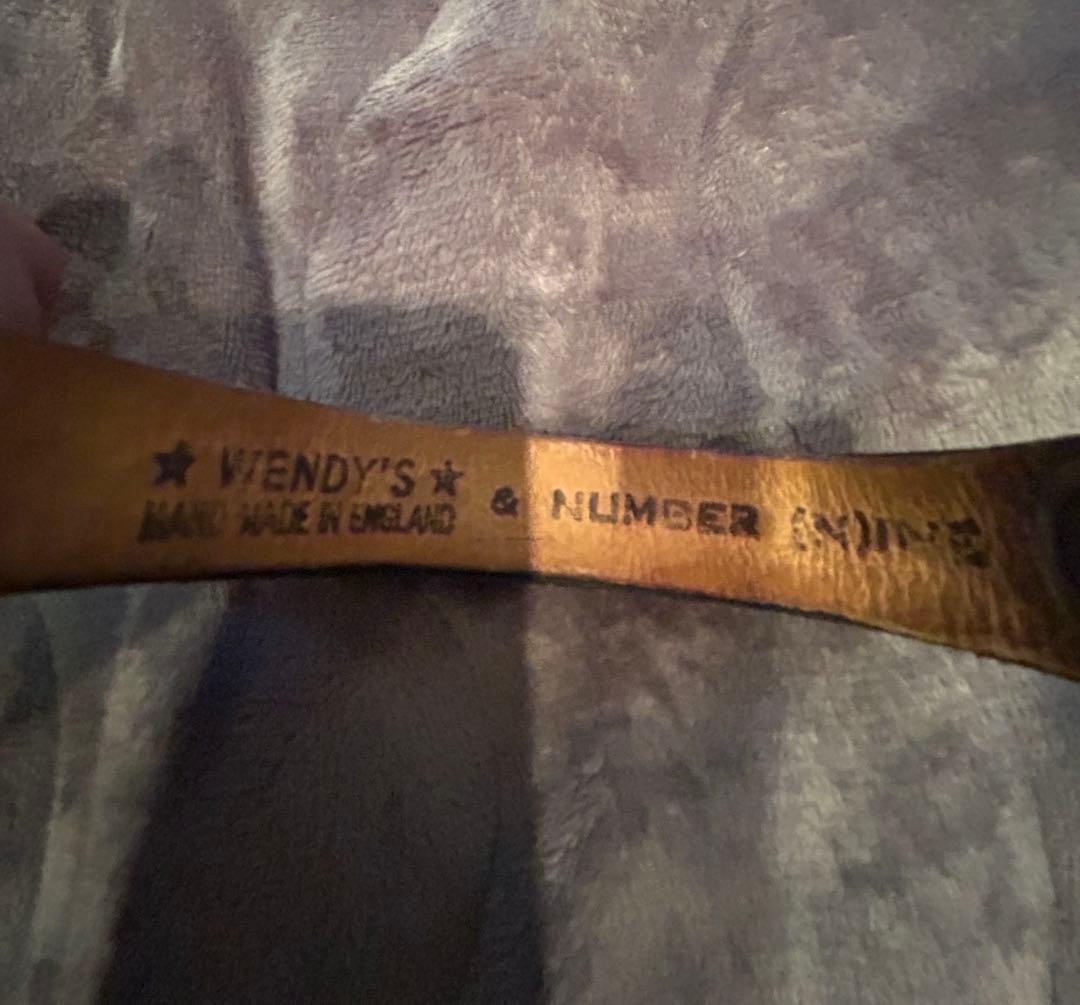 入手困難　NUMBER(N)INE WENDY'S ブレスレット 1連スタッズ