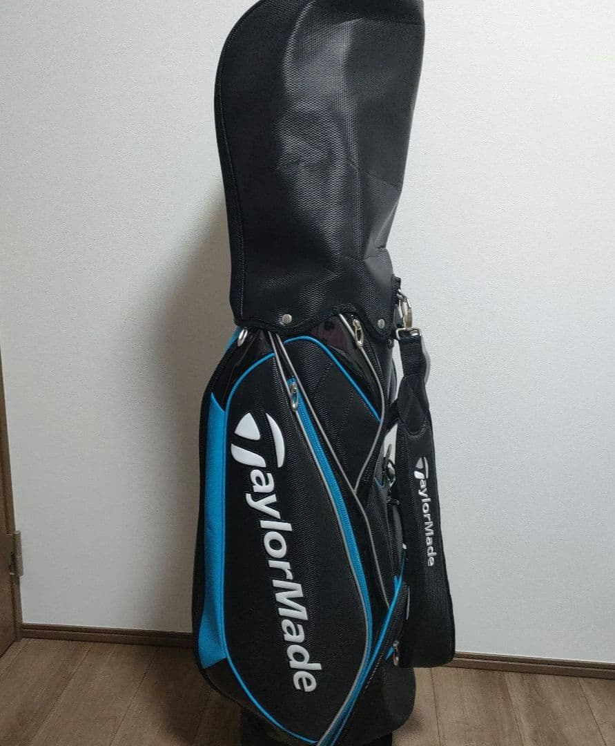 TaylorMade　メンズキャディバッグ　青/黒　美品
