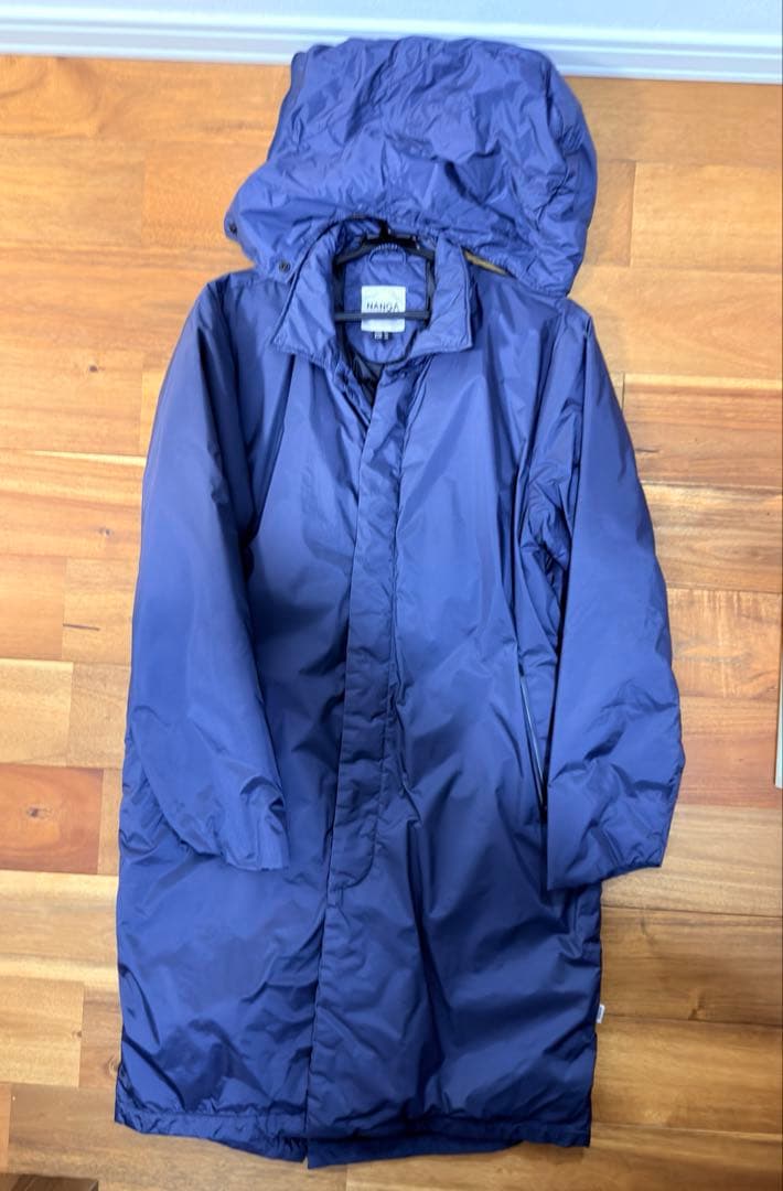 NANGA ダウンコート ネイビー L