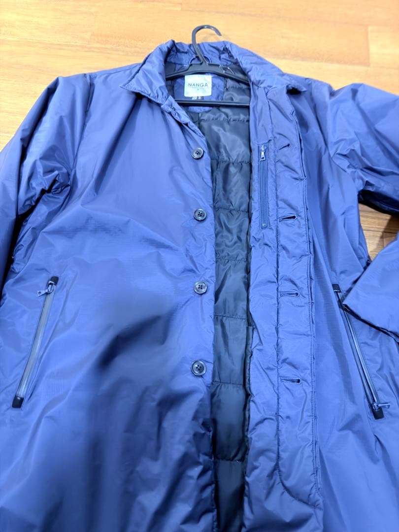 NANGA ダウンコート ネイビー L