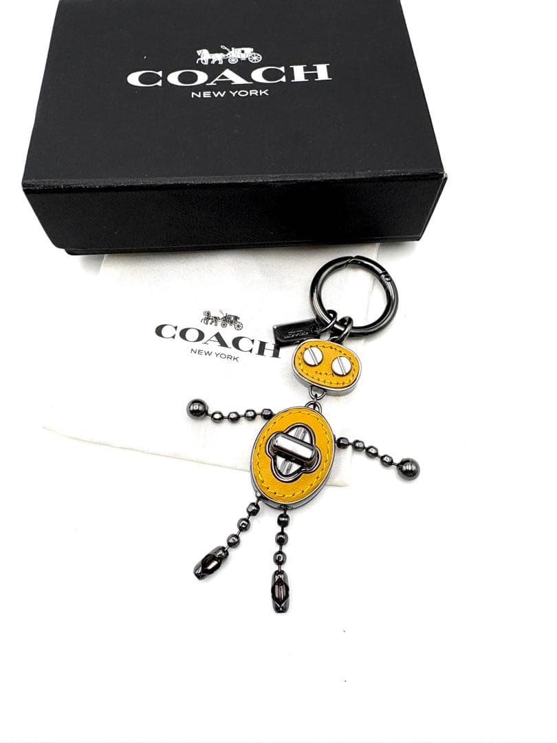 COACH コーチ　キーリング　ロボット　1.2.11