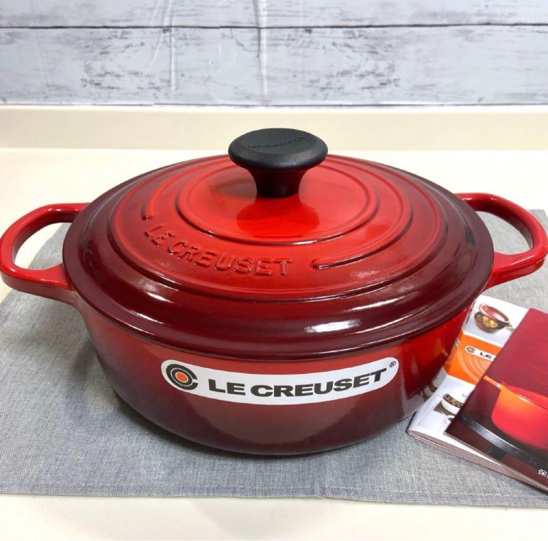 【未使用】ルクルーゼ ココットジャポネーズ 24㎝すき焼きSUKIYAKI