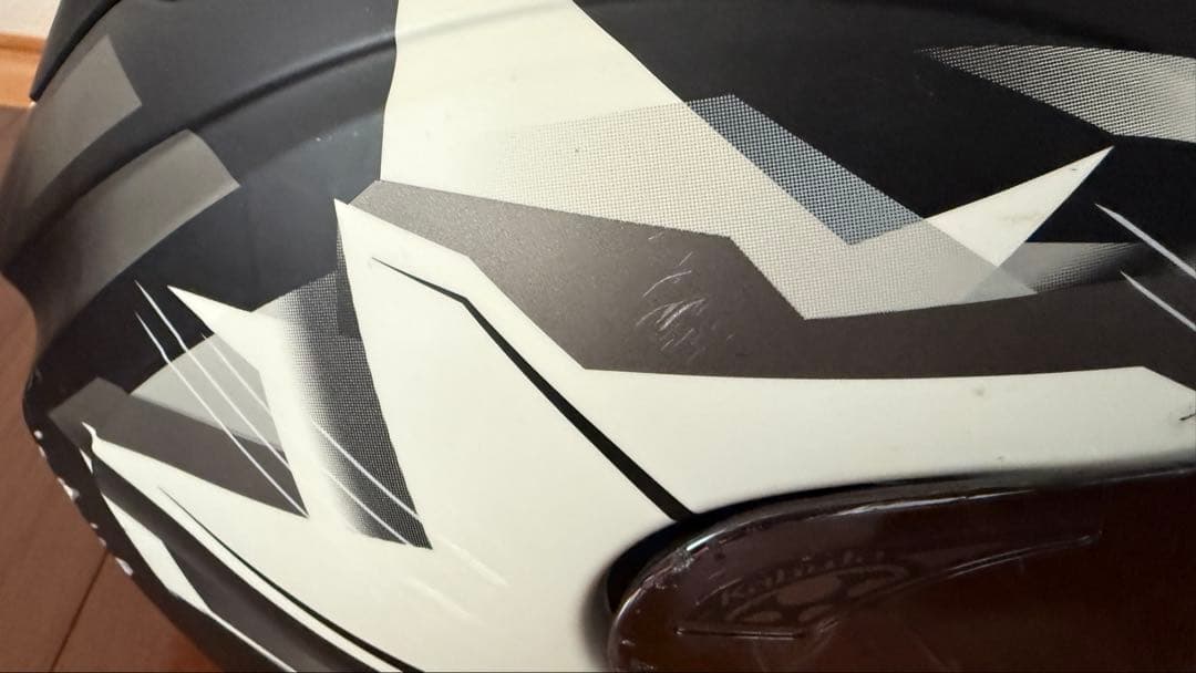 OGK KABUTO KAMUI-III (経年)