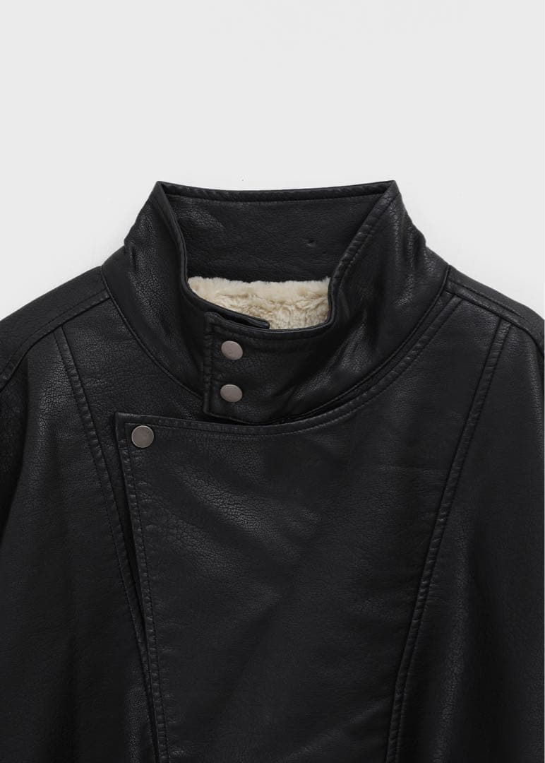 black up ブラックアップ　レザージャンパー ライダース