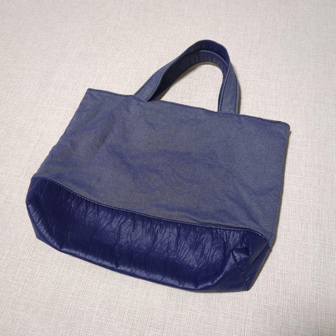 familiar　70周年記念限定　デニム　バッグ　ミニ　レッスンバッグ