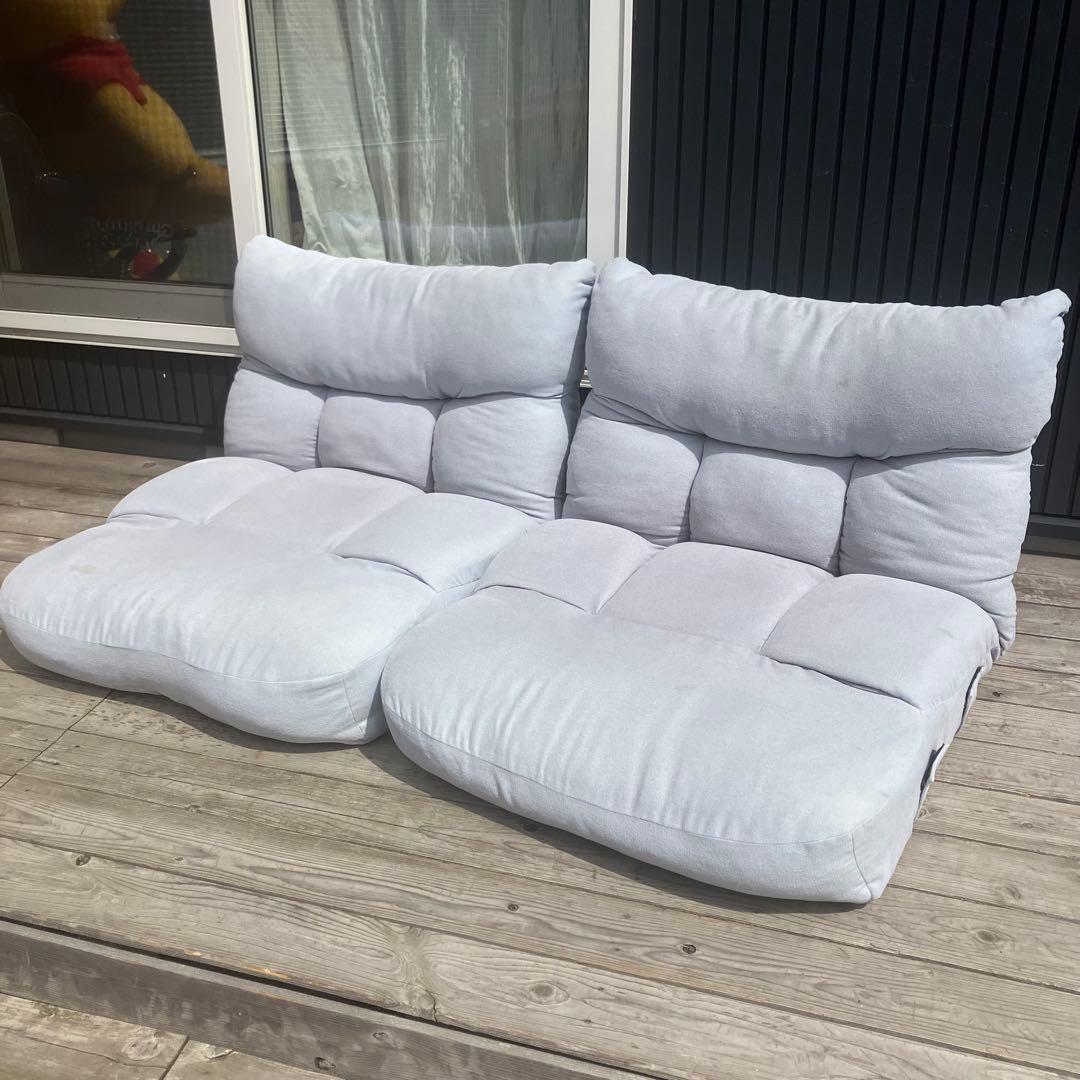 ニトリ ツナガルポケットコイルザイスレガ リクライニングチェア クッション座椅子