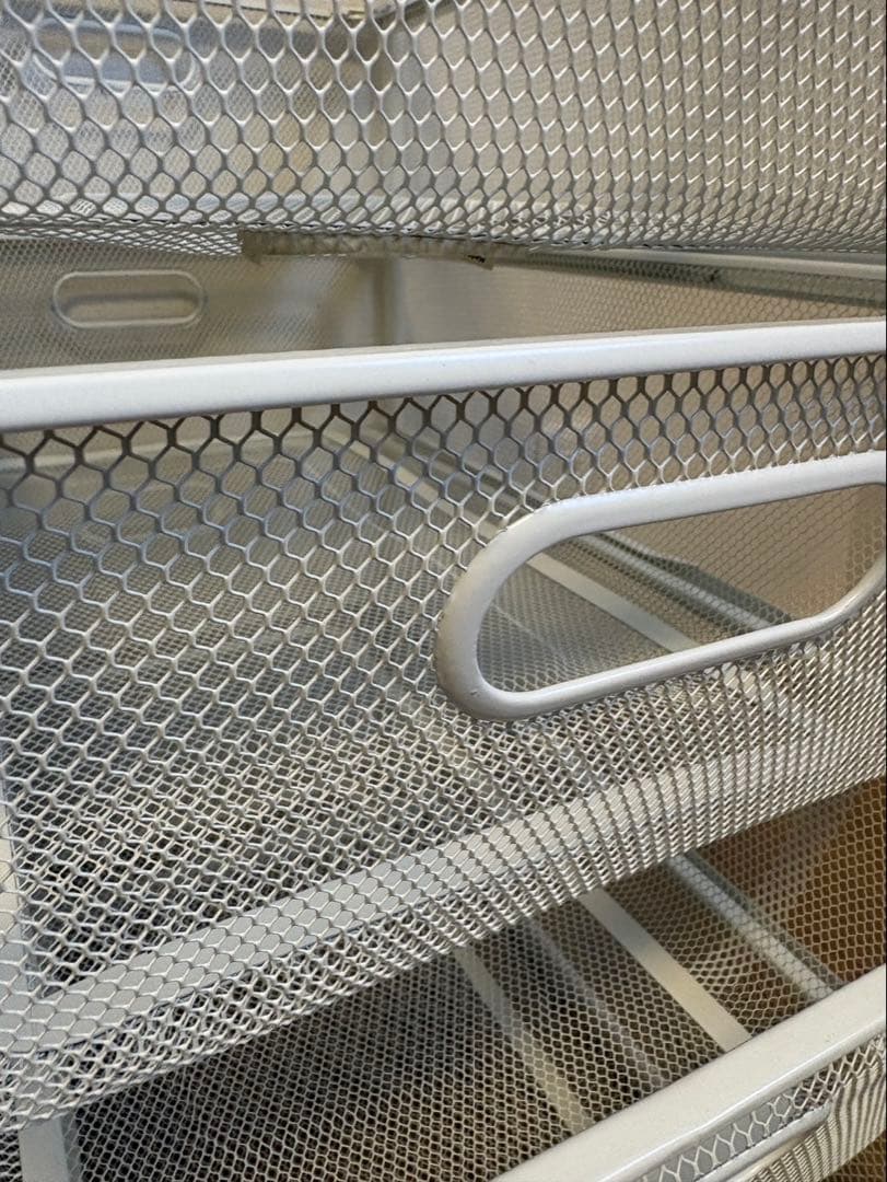 IKEA イケア ALGOT アルゴート メッシュラック 4段 2台セット