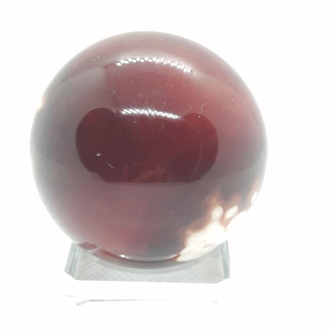 確認用新品】訳　ジオードありの濃いめカラーのカーネリアン　少し石目あり11-40