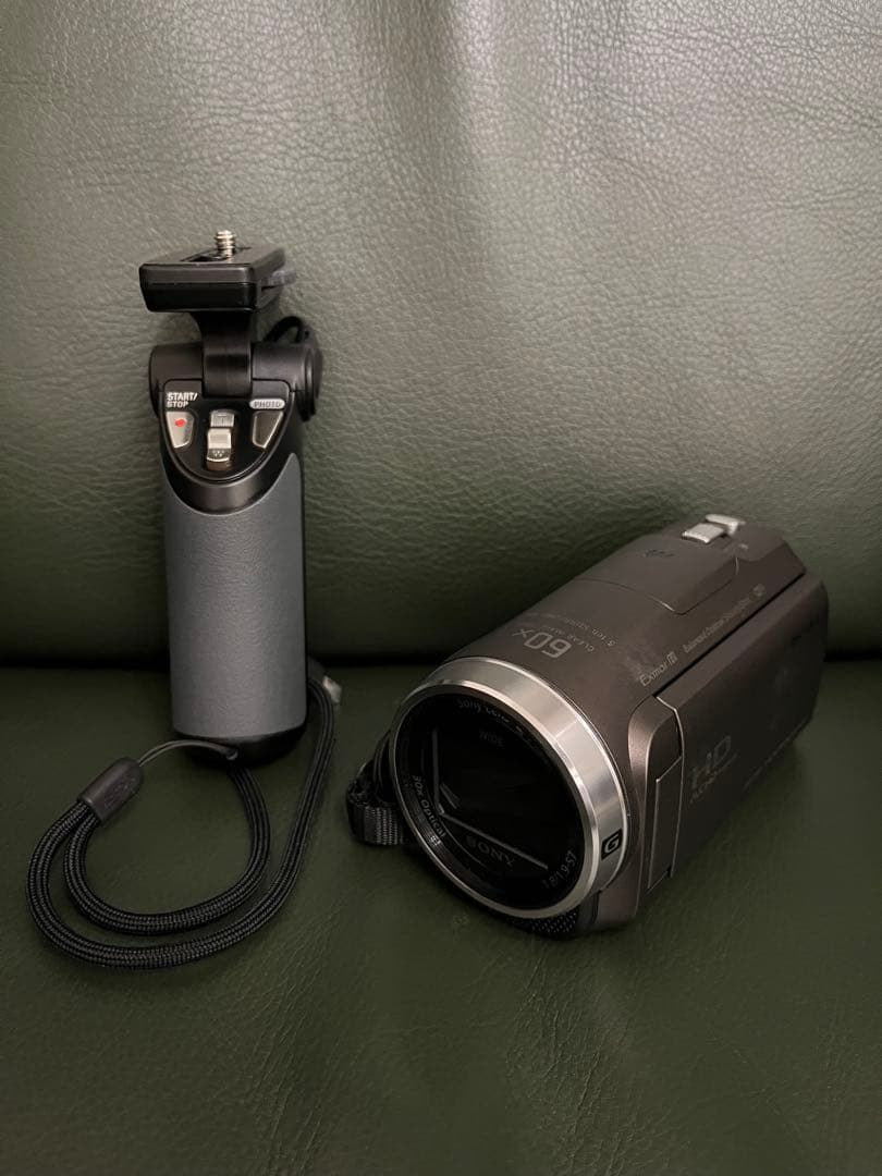 SONY HDR-CX680 純正シューティンググリップ付き