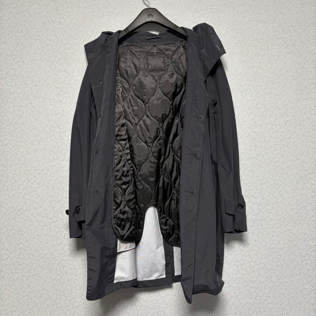 定価53900 UNITED ARROWS UDETラミネートフーデットコート