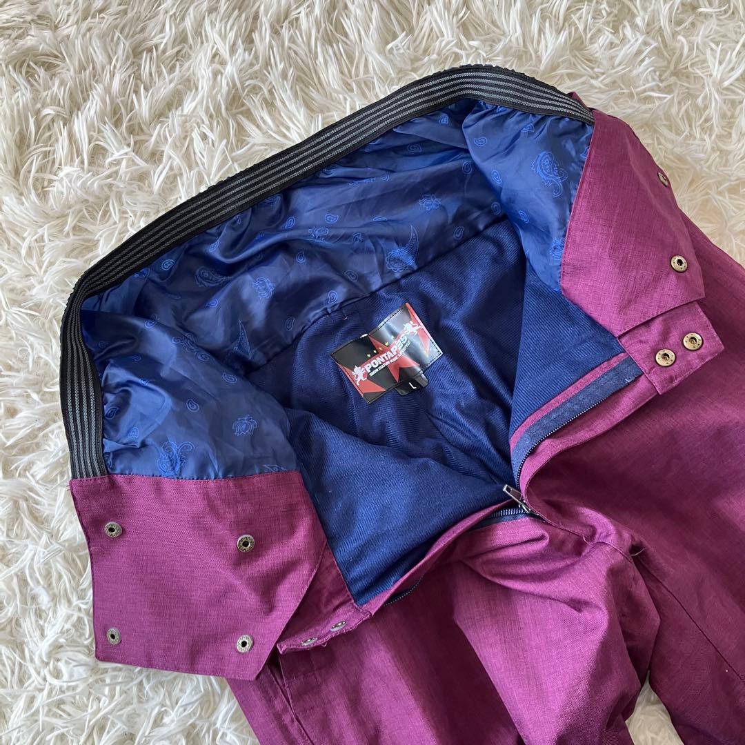 #9N✨PONTAPES✨スキー スノボ ウェア 上下セット メンズ L