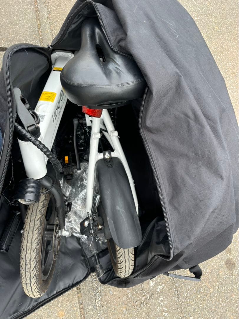 折りたたみ電動アシスト自転車　Hold On Q1