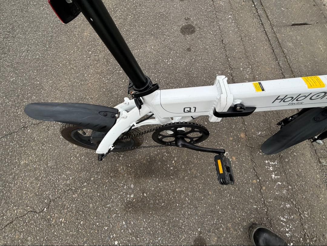 折りたたみ電動アシスト自転車　Hold On Q1