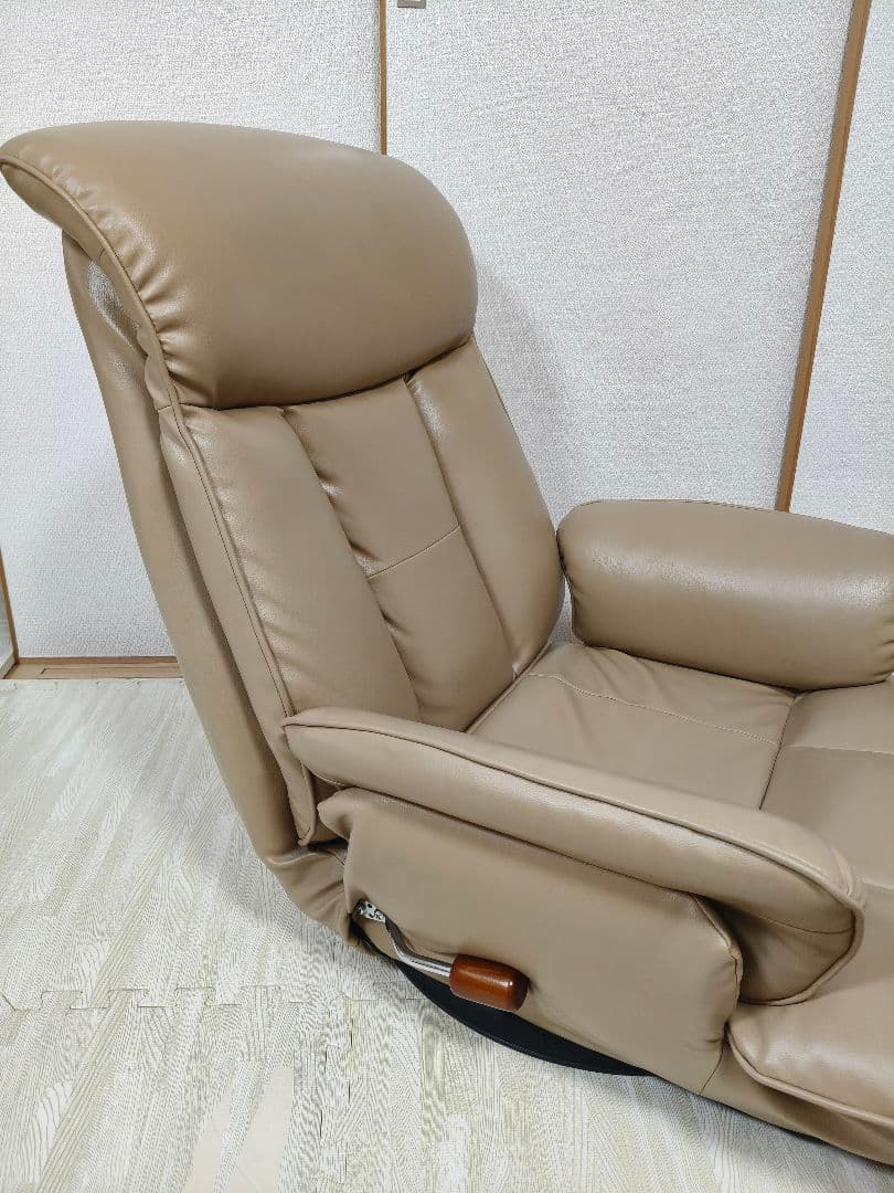 ★美品★宮武製作所　座椅子 YS-1394 昴 リクライニング　日本製　ブラウン