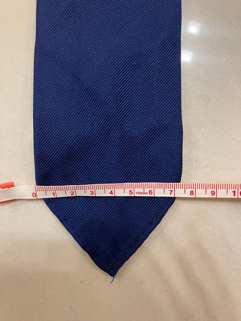 TIE YOUR TIEネイビー ネクタイ