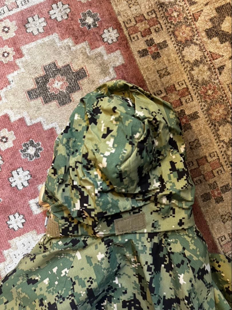 米軍実物 US NAVY AOR2 NWU Type3　ゴアテックス パーカーS