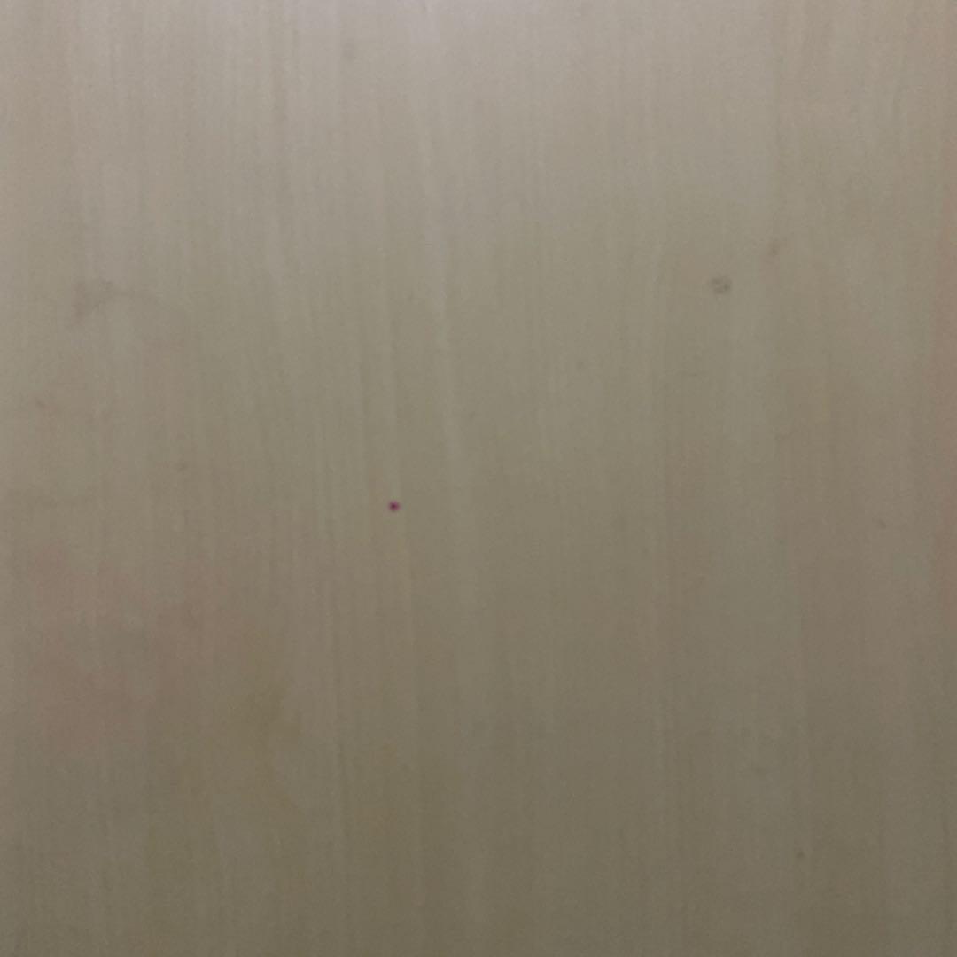 ホワイト ロフトベッド デスク付き