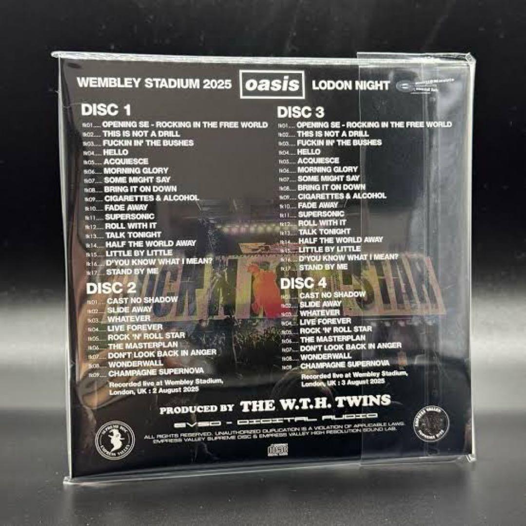 洋楽 Oasis live 25 Wembley Stadium