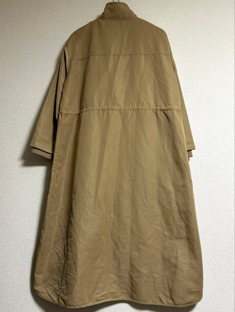 イアパピヨネ　スミスタイル　ボアブルゾン付き3WAY馬刺繍コート