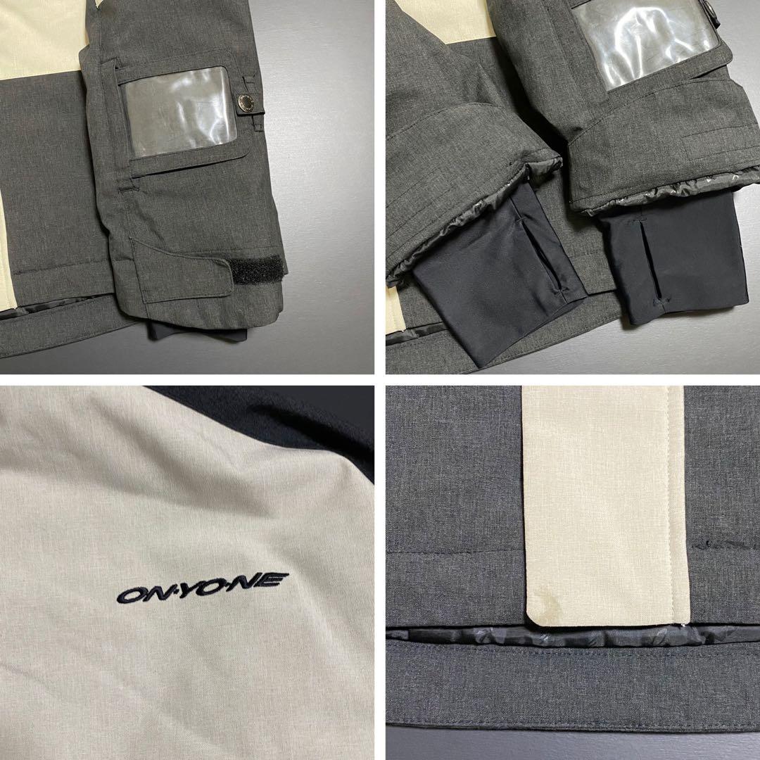 猫*郎様 美品 ON-YO-NE スキー セットアップ 中綿 ストレッチ 撥水