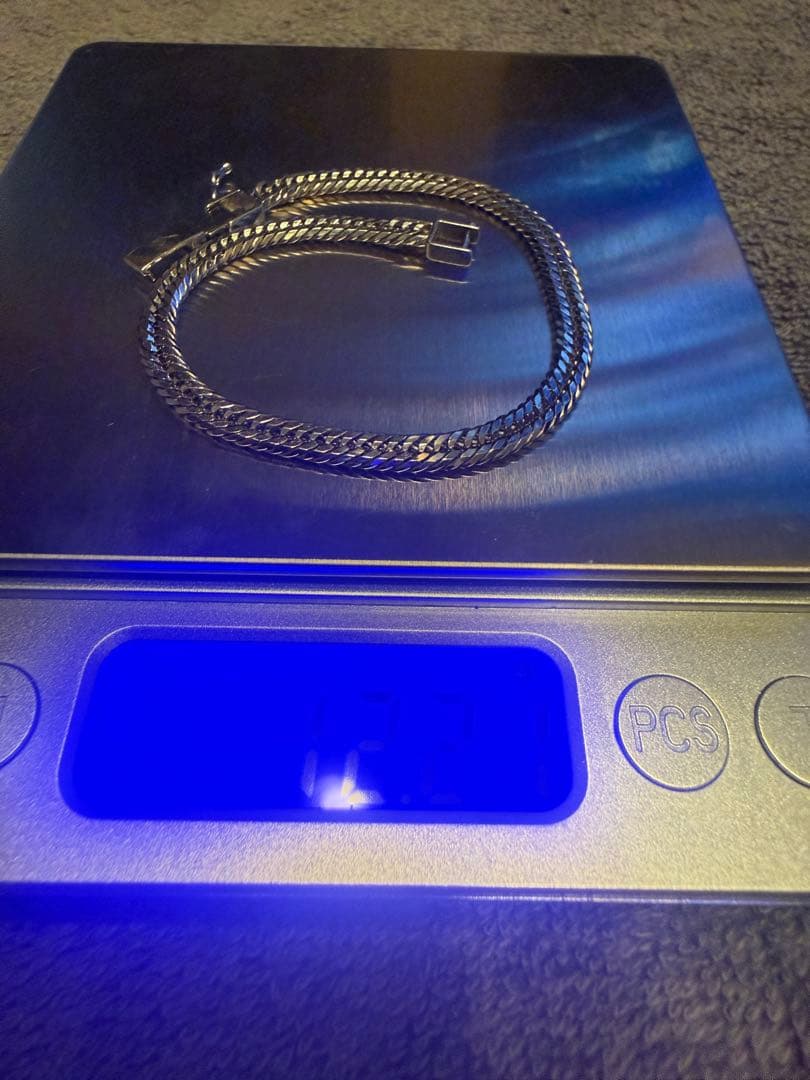 プラチナ 喜平ブレスレット 12面トリプル 12g 18cm