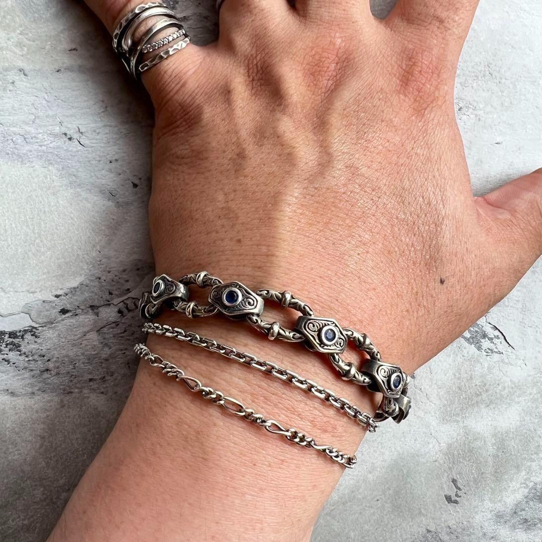 ヴィンテージ アンティークチェーン マンテル ブレスレット VINTAGE