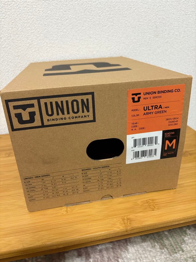 Union ultra 23-24 バインディング