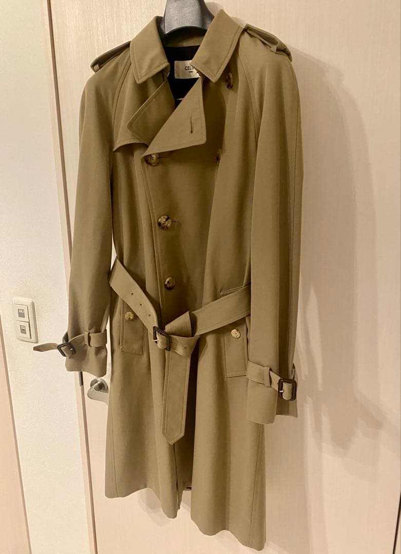 40万円 セリーヌ クラシックトレンチコート 44　ライダースジャケット バッグ