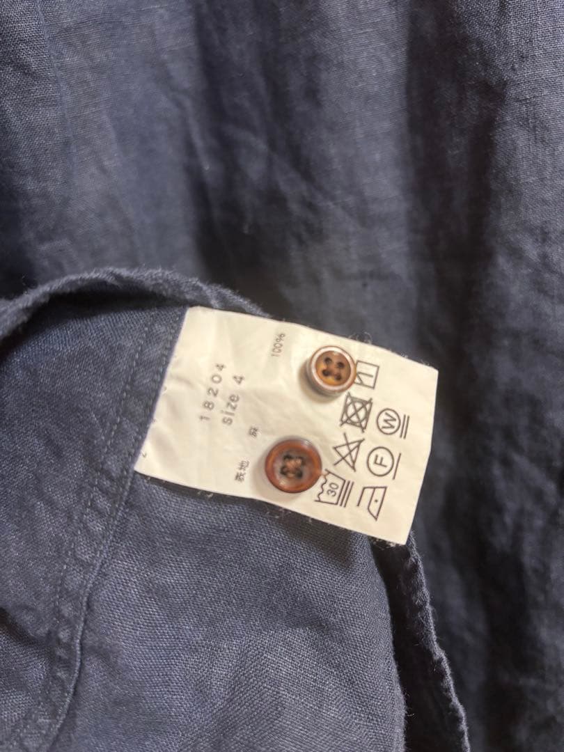 別注TAKE＆SONS テイクアンドサンズ リネン　シャツ