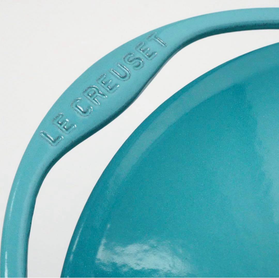 LE CREUSET　ココット センセーション　カリビアンブルー　22cm