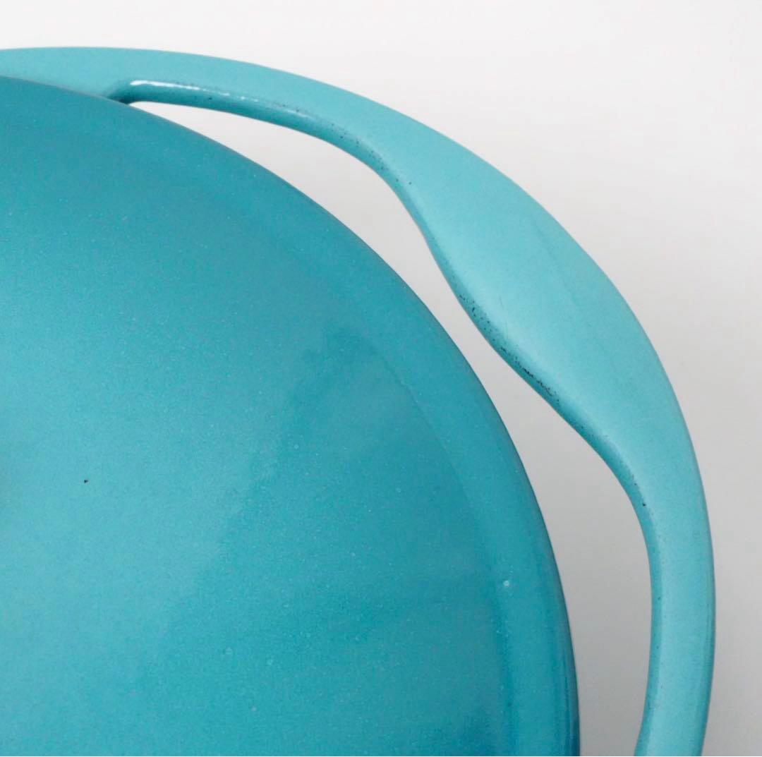 LE CREUSET　ココット センセーション　カリビアンブルー　22cm