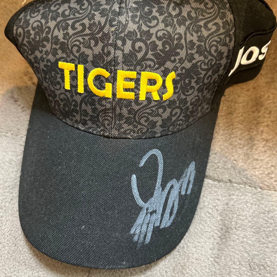阪神タイガース八木裕直筆サイン入りキャップ