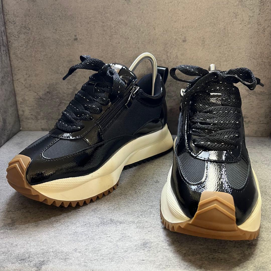 新品 未使用Noubel Voug Relax 厚底23.5cm サイドジップ