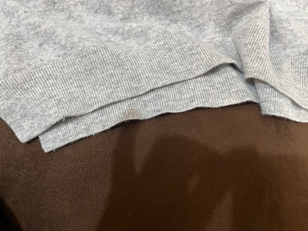 drawer ドゥロワー 24aw カシミヤ100 ニットセーター グレー　美品