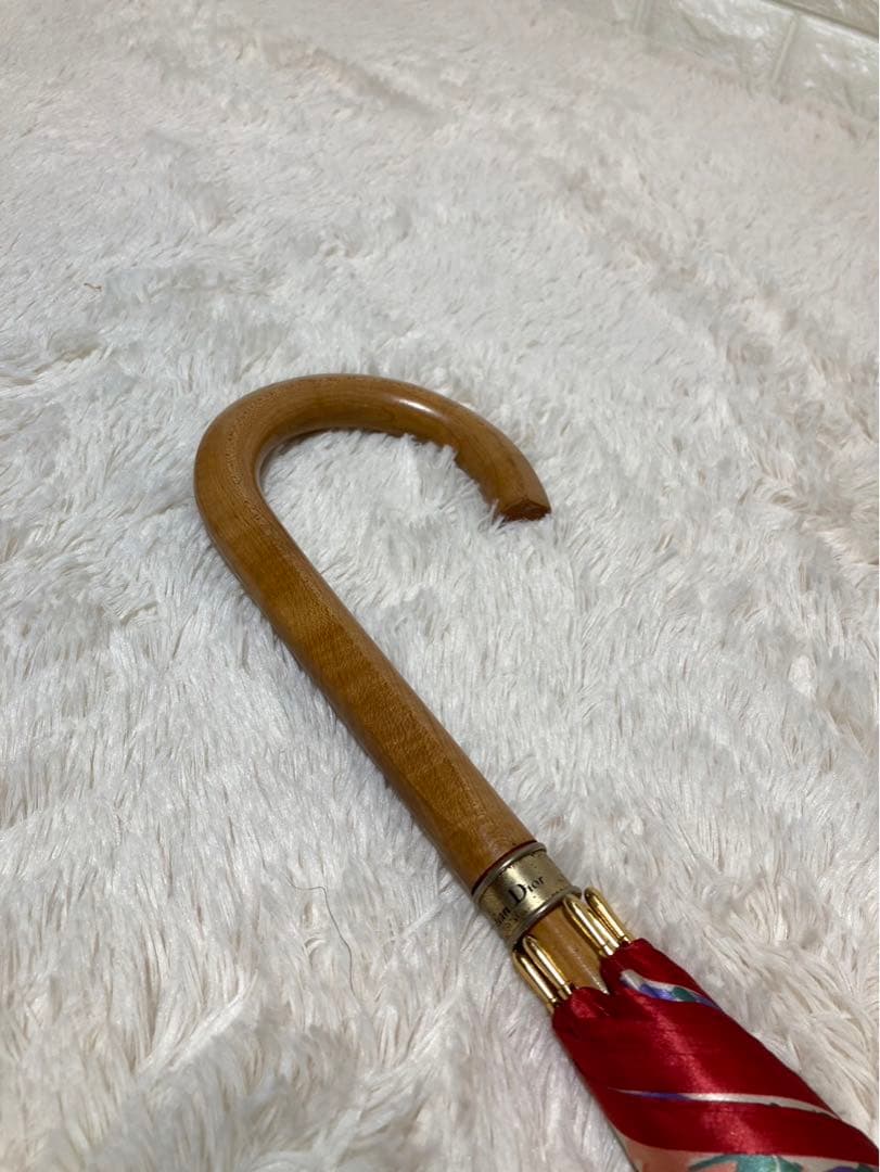 Christian Dior クリスチャンディオール　長袖　赤　花柄