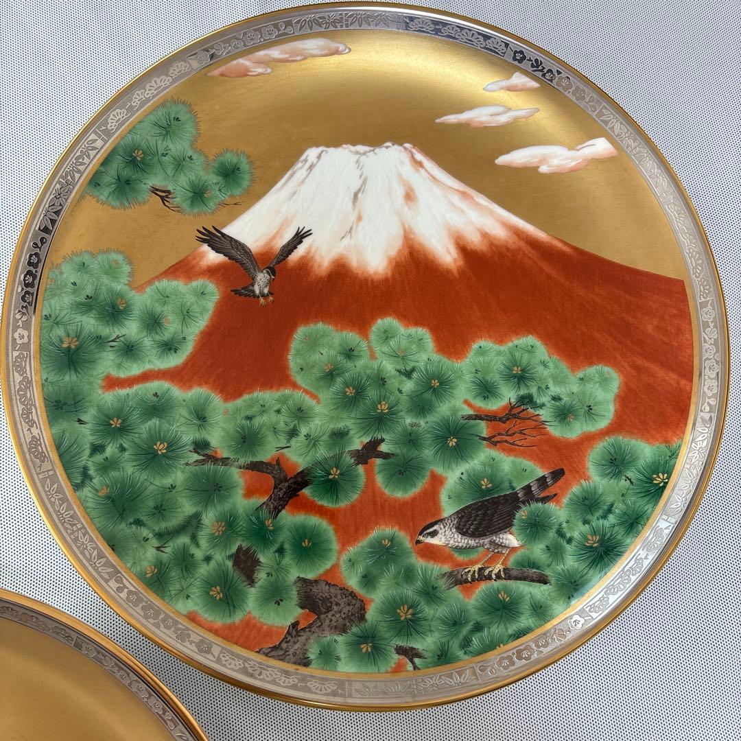 ノリタケ スタジオコレクション 四季の額皿5枚 限定品