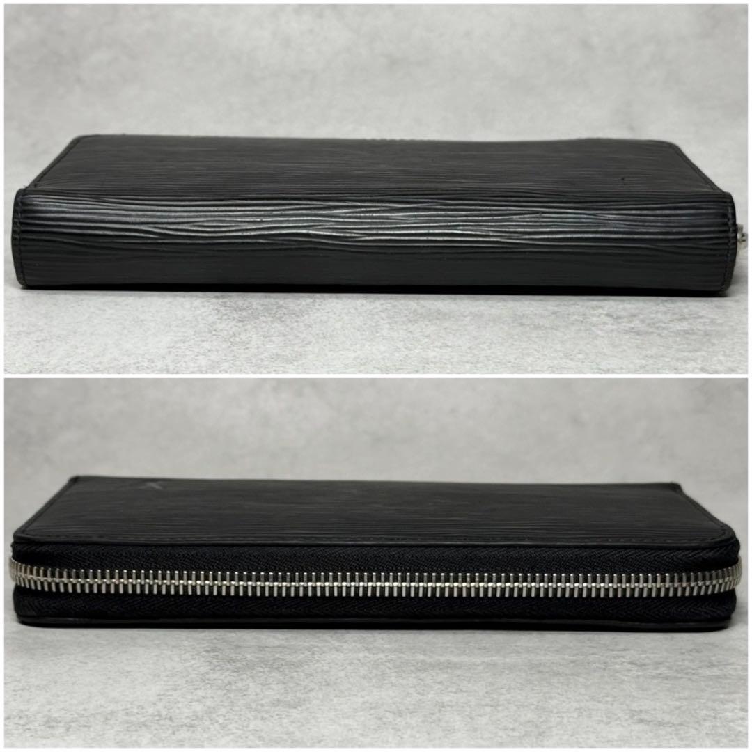 超美品 RFID ルイヴィトン エピ ノワール ジッピーウォレット 長財布