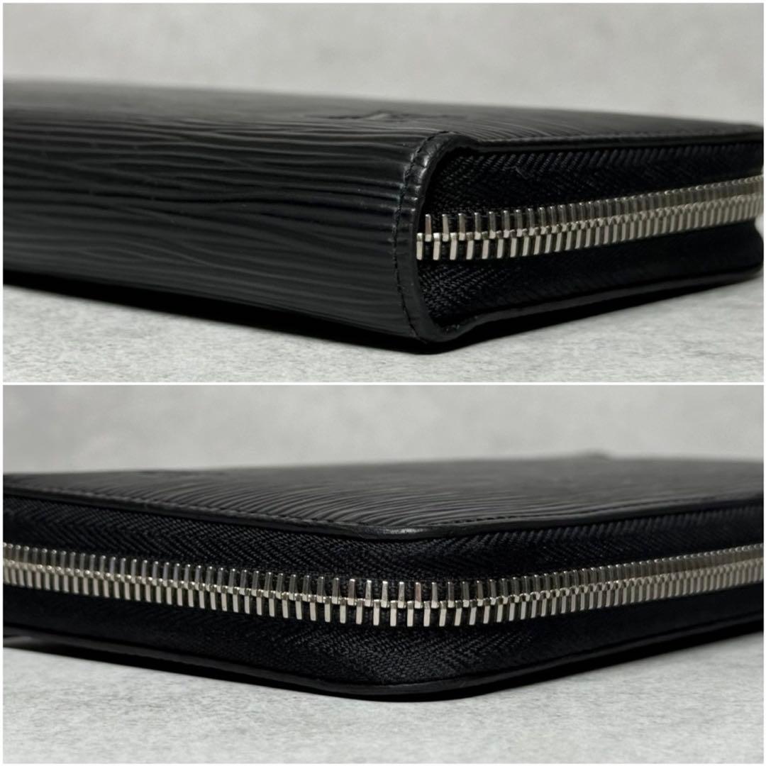 超美品 RFID ルイヴィトン エピ ノワール ジッピーウォレット 長財布