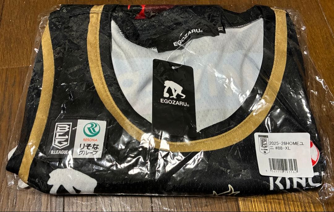 大阪エヴェッサ牧隼利 #88 オーセンティックユニフォーム XLサイズ　新品