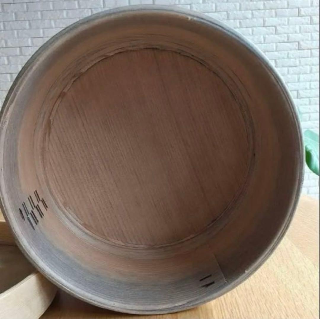 栗久　おひつ　5合　大館曲げわっぱ　お櫃　五合　塗装なし　白木　天然秋田杉