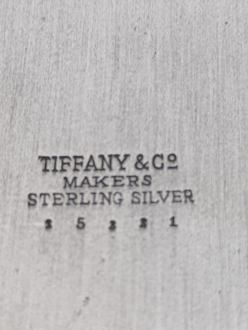 ひでぴょん☆b548、TIFFANY　ティファニー スターリングシルバー