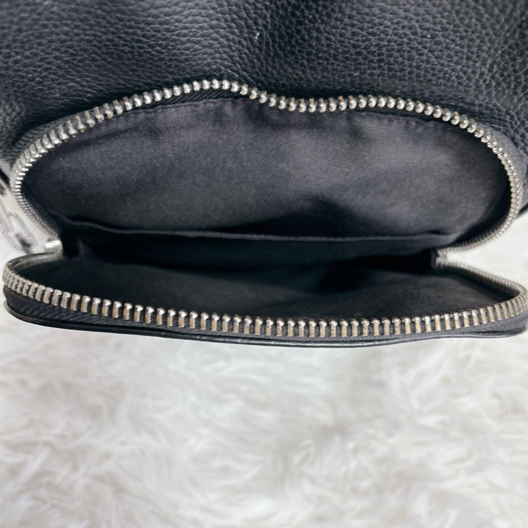 COACH コーチ イーサン パック ボディバッグ ロゴ クロスボディ シボ革