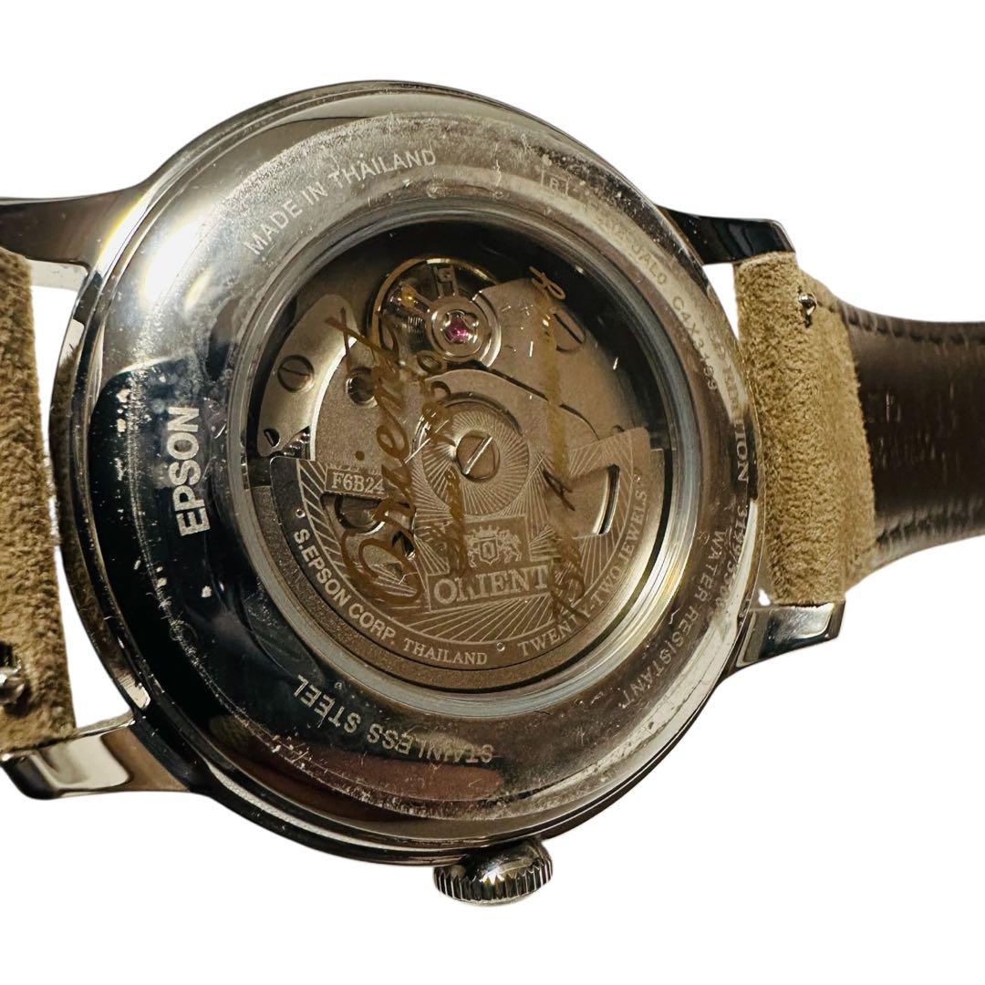 オリエント 75周年記念 限定モデル Bambino バンビーノ サン＆ムーン